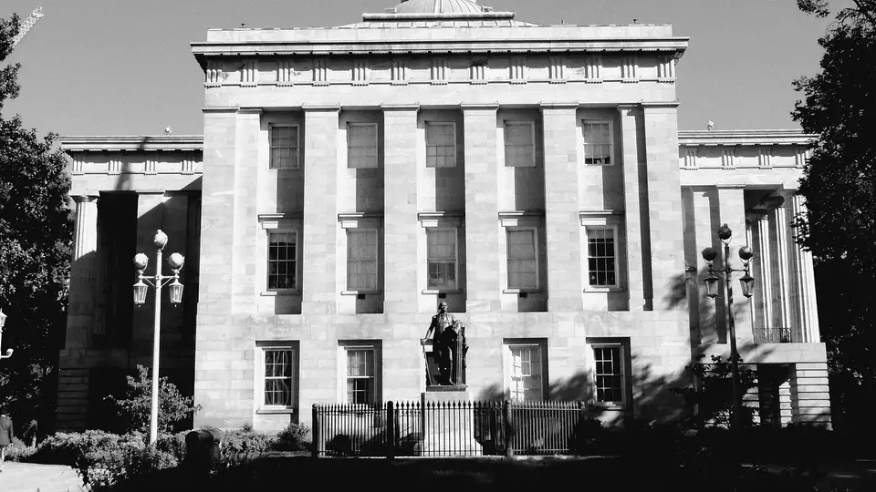 Facade of the North Carolina State Capitol